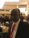 The chairman of the University of Somalia (UNISO)Prof. Mohamed Moallim 